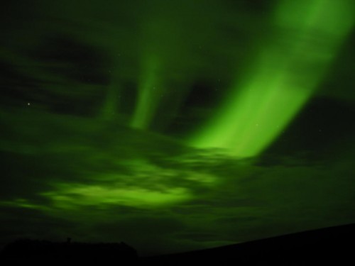 Nordlicht in Laugarvellir