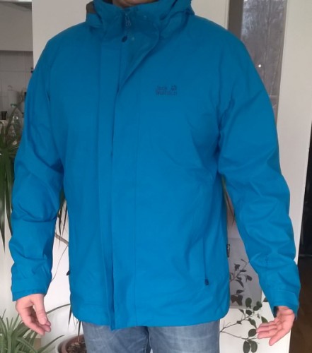 meine Jacke Jack Wolfskin - Detailansicht vorn geschlossen