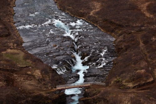 Brúarfoss Aerial