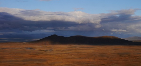 Hundadalir und Háfjall vom Sauðafell