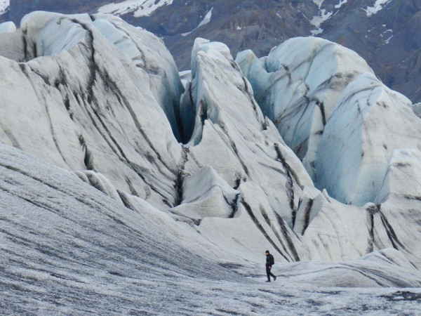 Am Streifenhörnchengletscher