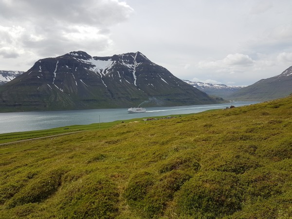 von Seyðisfjörður gleich losgelaufen