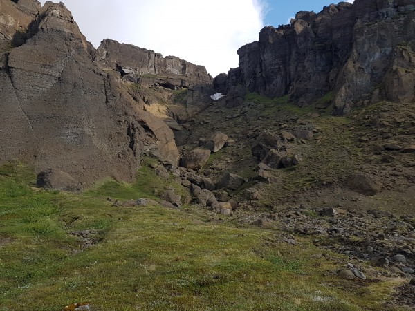 Blafjall Schneefeld