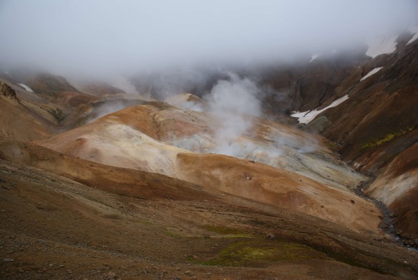 Geothermalfeld von Hverabotn.